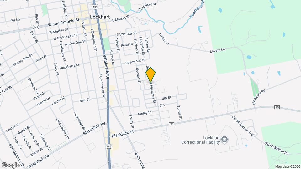 813 Chihuahua St Map and Location Details