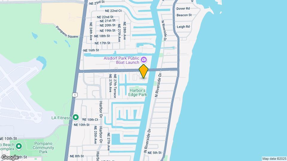 2880 NE 14th Street Causeway Map and Location Details