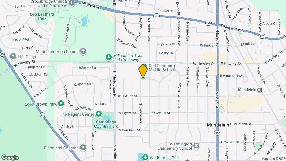 267 N Idlewild Ave Map and Location Details