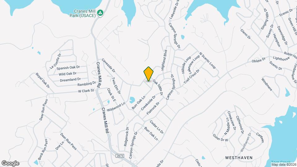 446 W Overlook Dr Map and Location Details