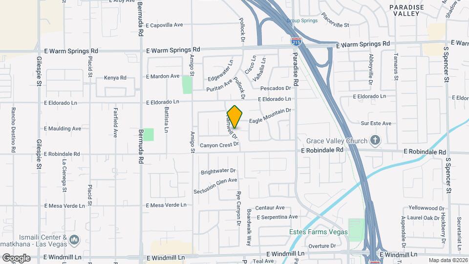 7620 Hartwell Dr Map and Location Details