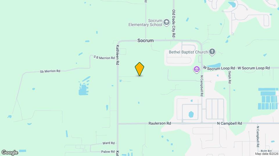 3616 Tom Bryan Ln Map and Location Details
