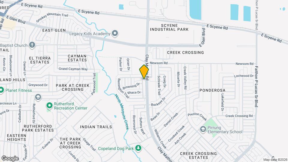 908 Winchester Ln Map and Location Details