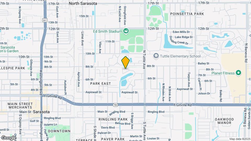 2610 Pine Lake Terrace Map and Location Details