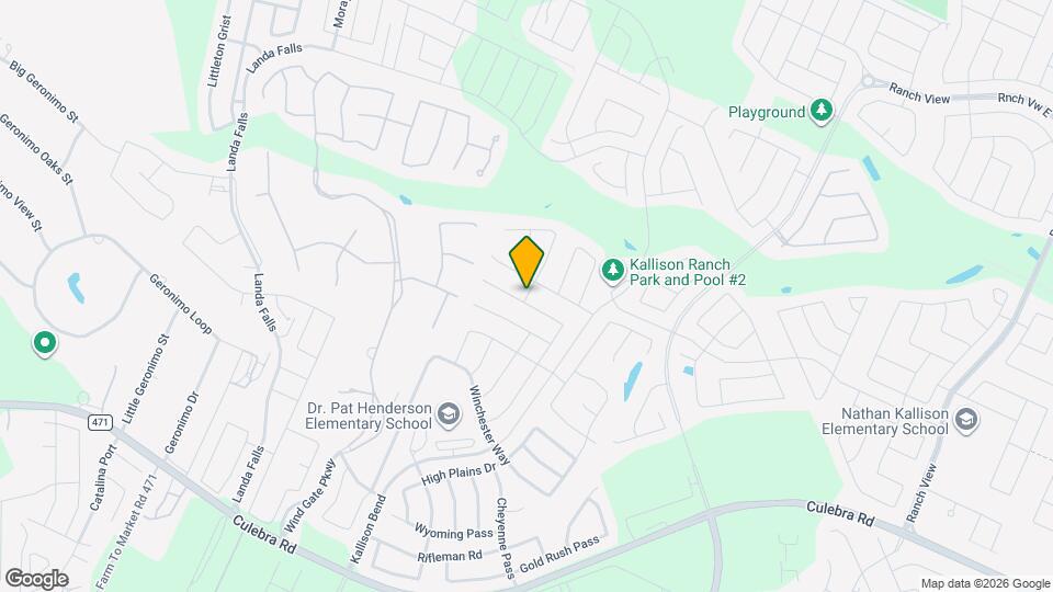 9114 Yearling St Map and Location Details