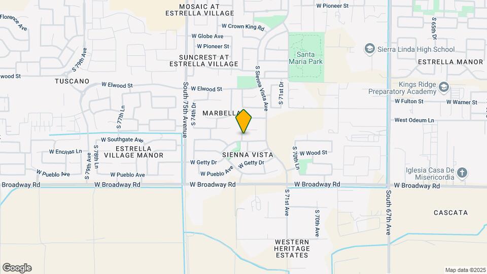 7230 W Southgate Ave Map and Location Details