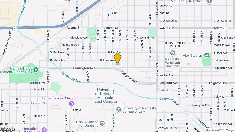 4236 Huntington Ave Map and Location Details