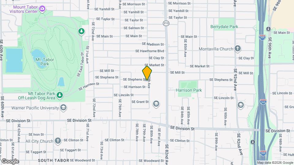 1919 SE 80th Ave Map and Location Details