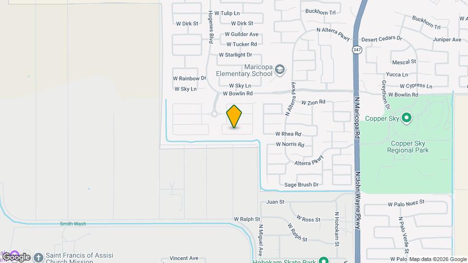 45694 W Ranch Rd Map and Location Details