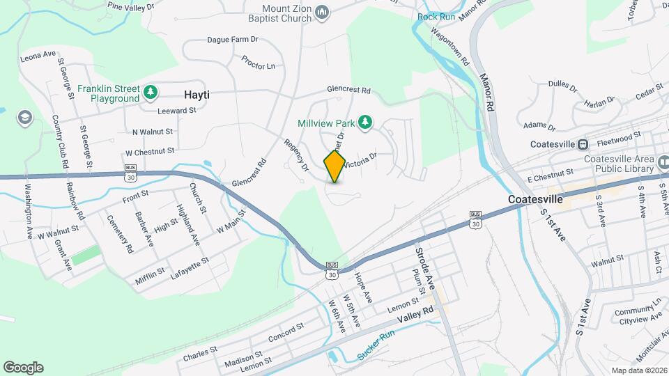 106 Country Run Dr Map and Location Details