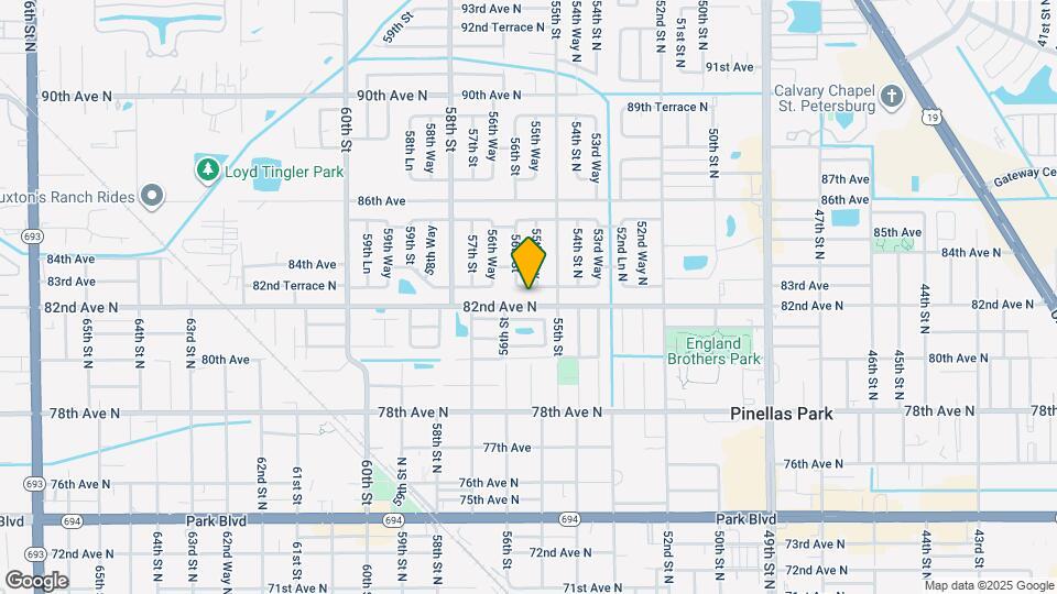 5551 82nd Ave N Map and Location Details