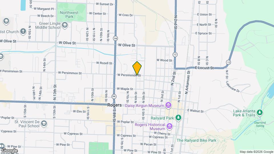 510 W Persimmon St Map and Location Details