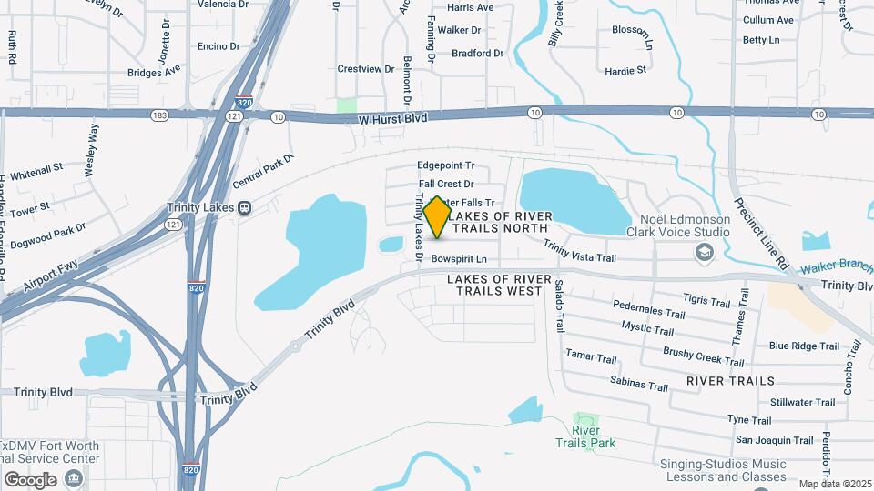 8216 Riversprings Dr Map and Location Details