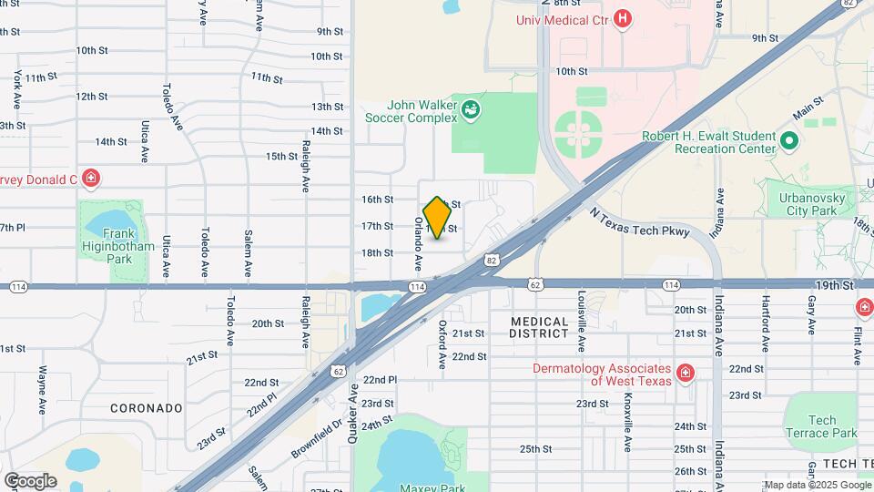 4116 18th St Map and Location Details