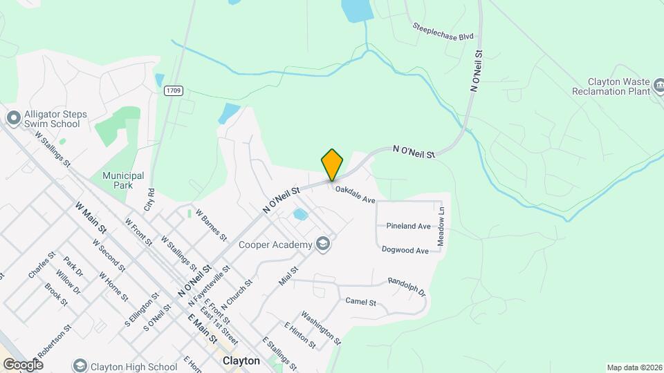 105 Oakdale Ave Mapa y Detalles de la Ubicación