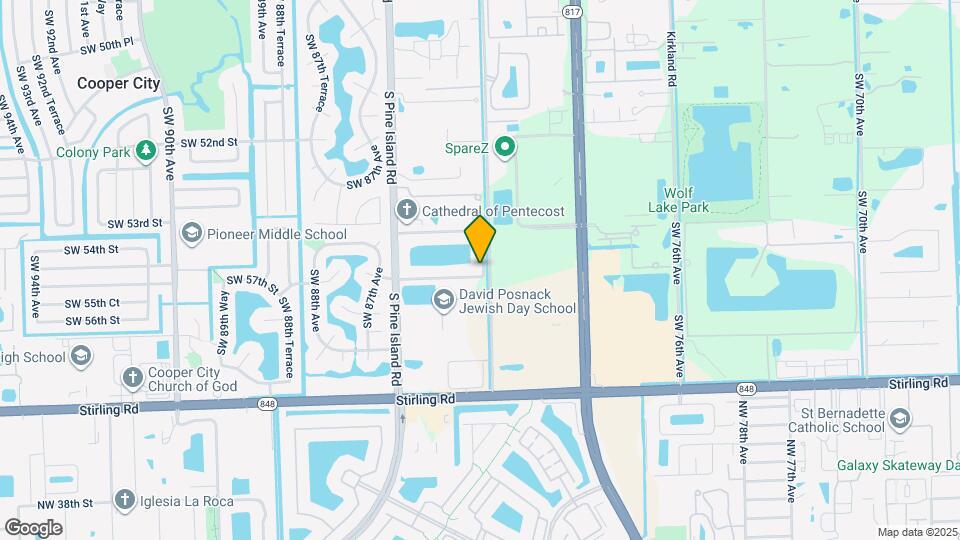8201 SW 57th St Map and Location Details