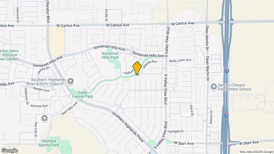 10852 Fishers Island St Map and Location Details