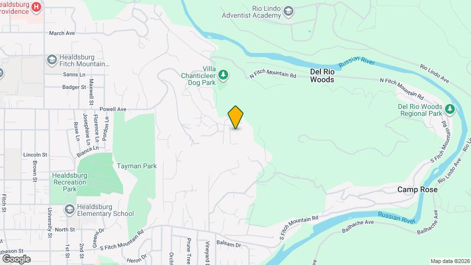 930 Valley View Dr Map and Location Details