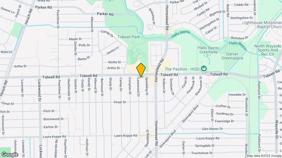 9414 Lanewood Dr Map and Location Details