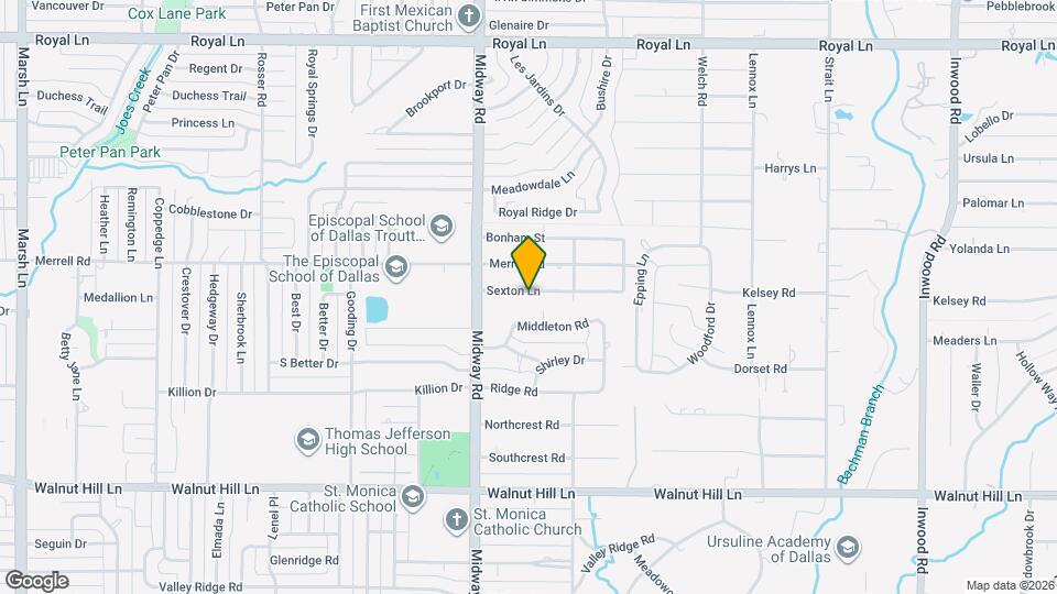 4302 Sexton Ln Map and Location Details