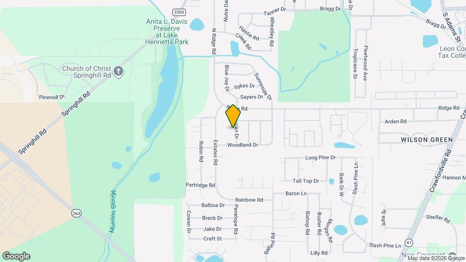 3516 Toucan Dr Map and Location Details