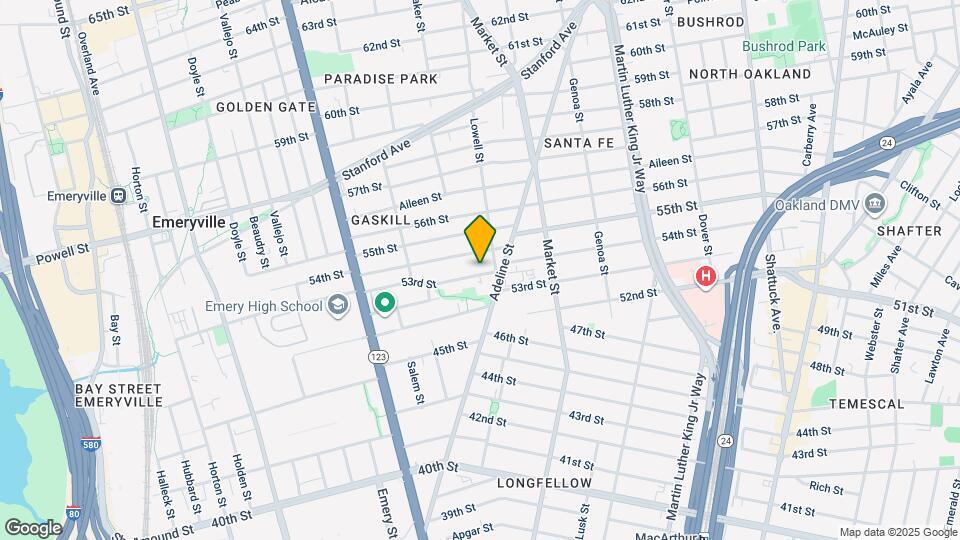 972 53rd St Map and Location Details