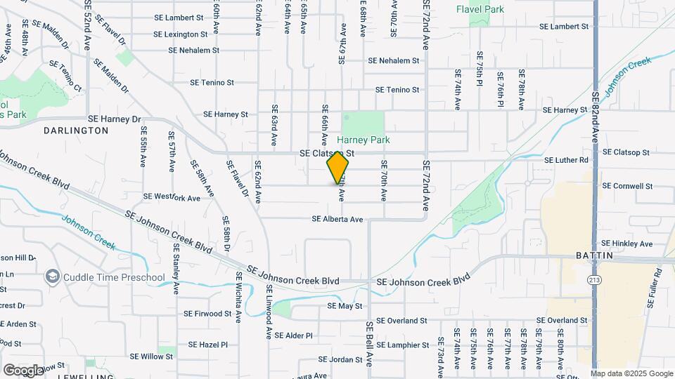 8711 SE 67th Ave Map and Location Details