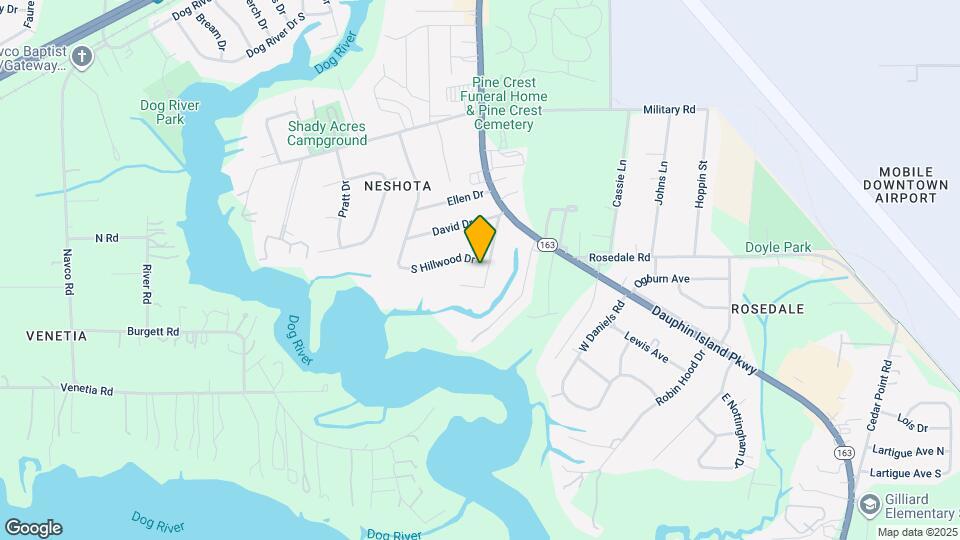 2404 S Hillwood Dr Map and Location Details
