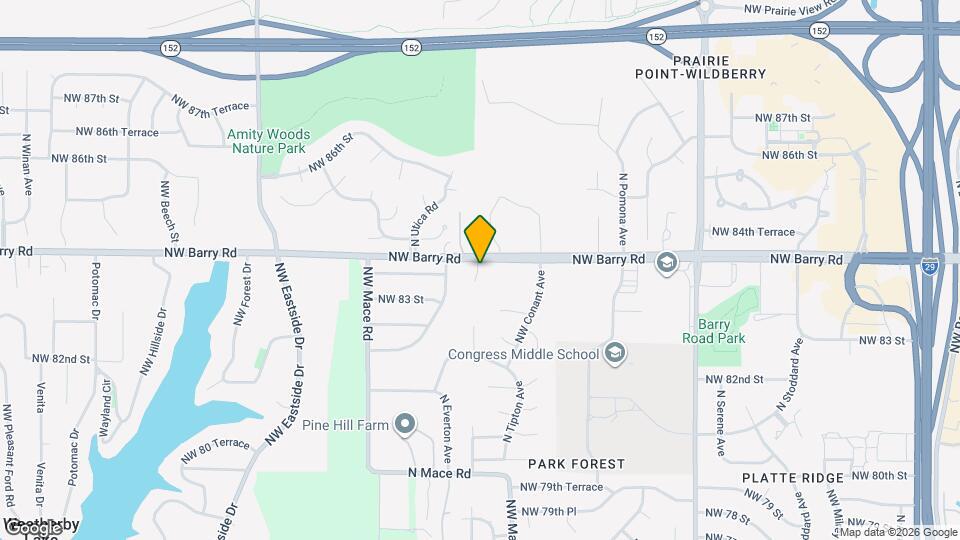 8327 N Nodaway Ave Map and Location Details