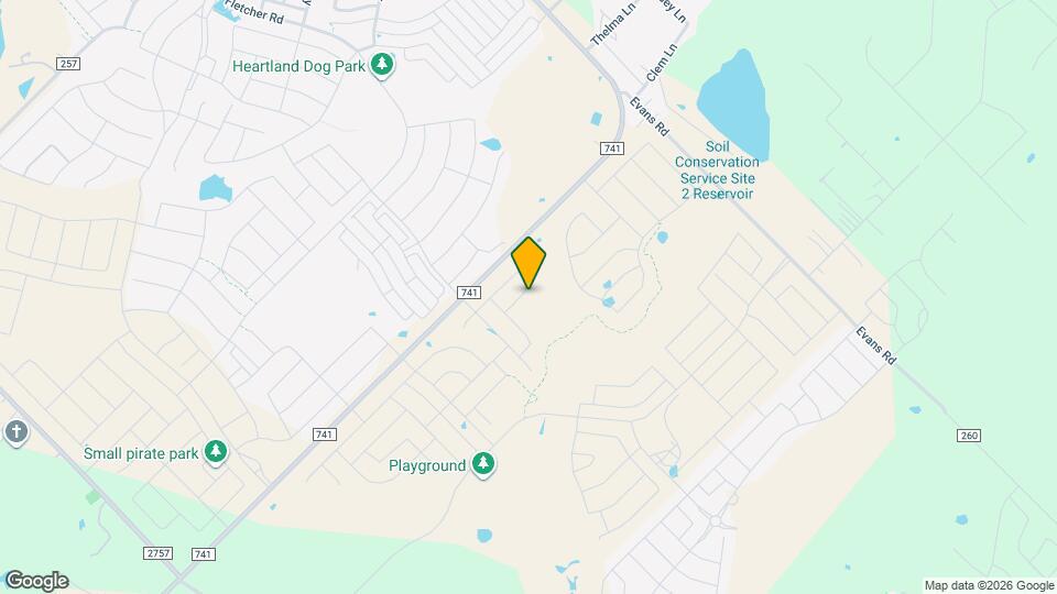 2414 Fleming Dr Map and Location Details