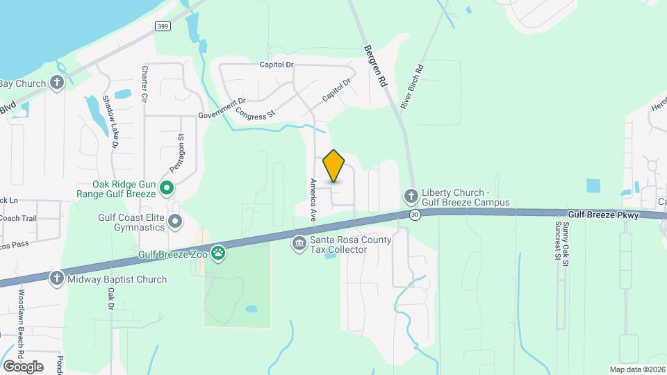 5892 Pendleton Ct Map and Location Details