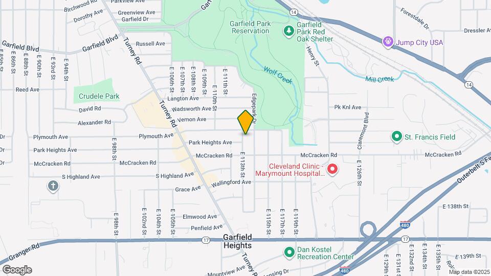 5019 E 113th St Mapa y Detalles de la Ubicación