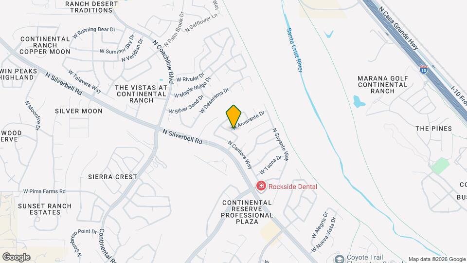 7117 W Amarante Dr Map and Location Details