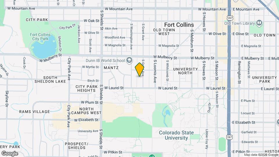 623 S Grant Ave Mapa y Detalles de la Ubicación