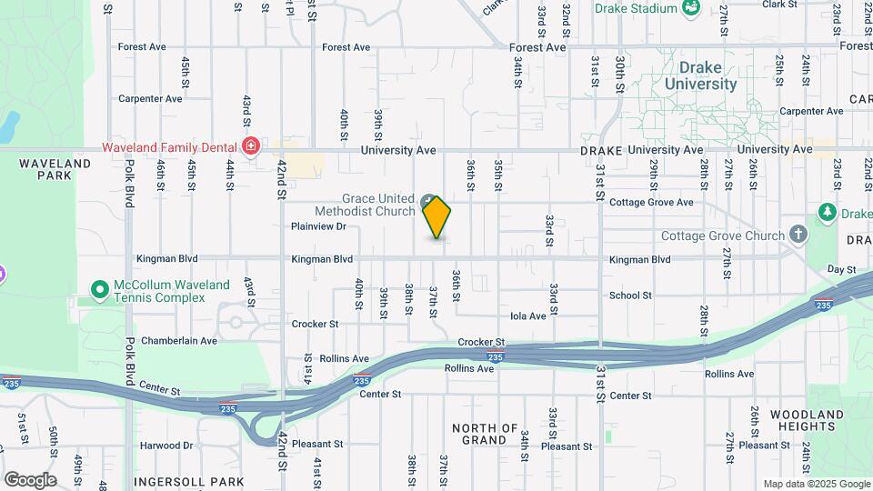 1048 37th St, Unit #1 Map and Location Details