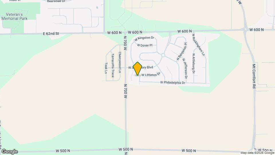 5636 W Littleton Dr Mapa y Detalles de la Ubicación