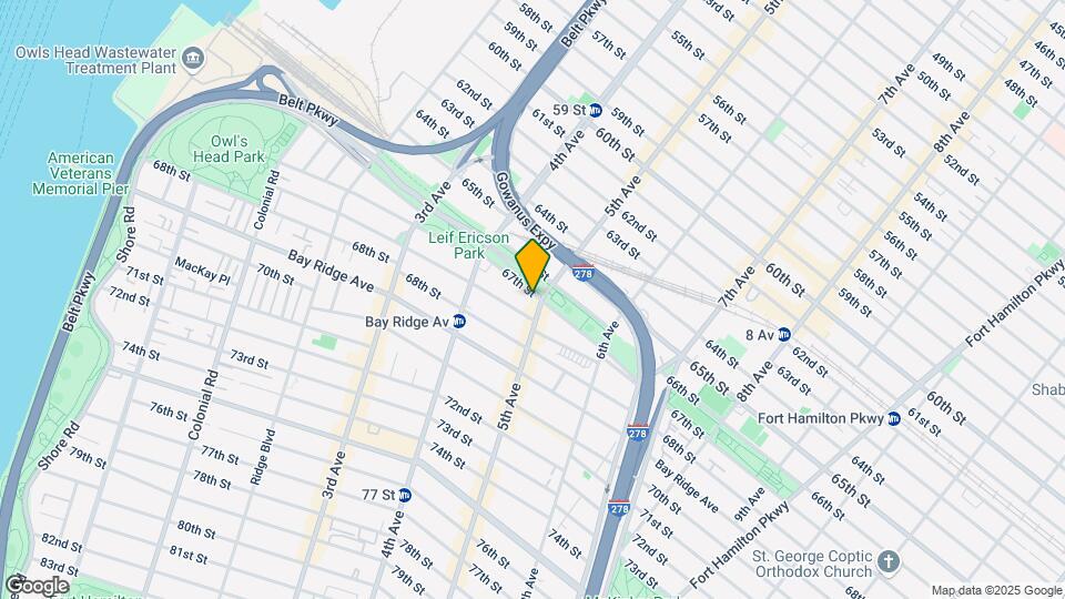 484 67th St Map and Location Details