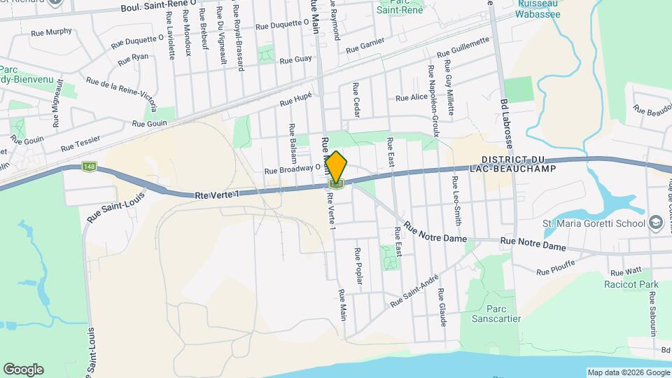 150 Maloney Boul E Map and Location Details