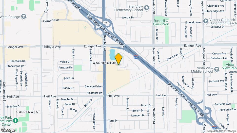 16191 Malaga Ln Map and Location Details