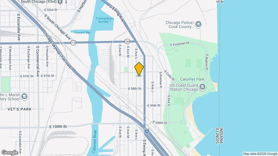 9721 S Ave L, Unit 2 & 3 Mapa y Detalles de la Ubicación