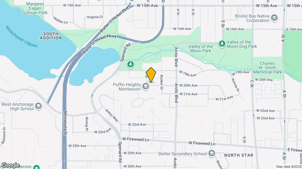 933 W 20th Ave Map and Location Details