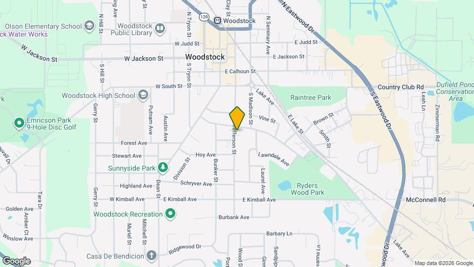 511 S Jefferson St, Unit 511 Map and Location Details