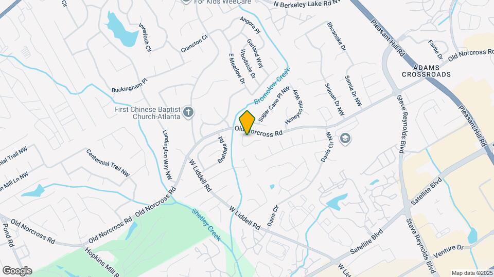 4110 Sugar Mill Dr Map and Location Details