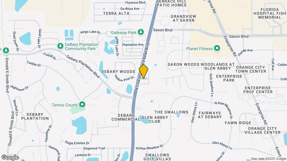 DeBary Villas Apartments Mapa y Detalles de la Ubicación