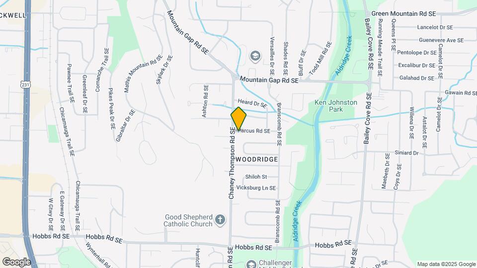 1002 Parcus Rd SE Mapa y Detalles de la Ubicación