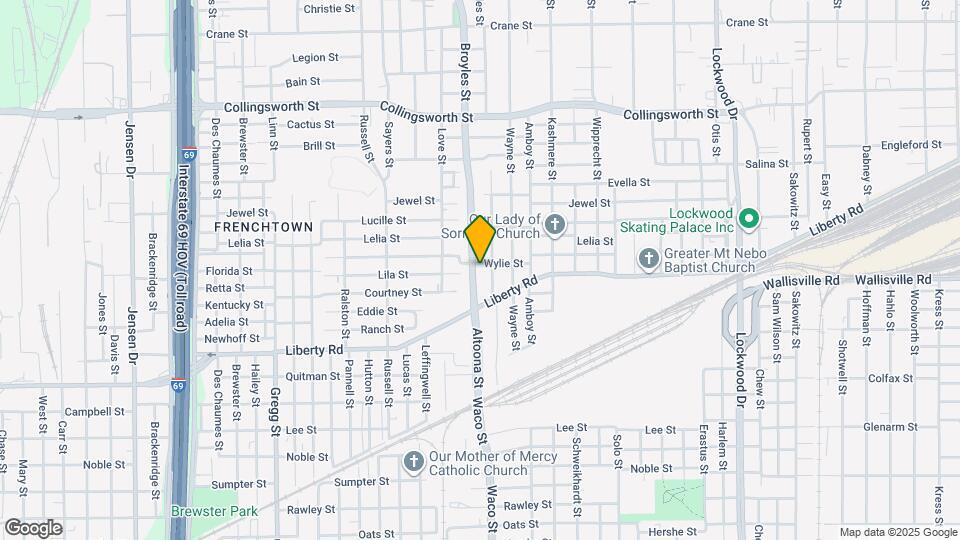 2942 Altoona St Map and Location Details