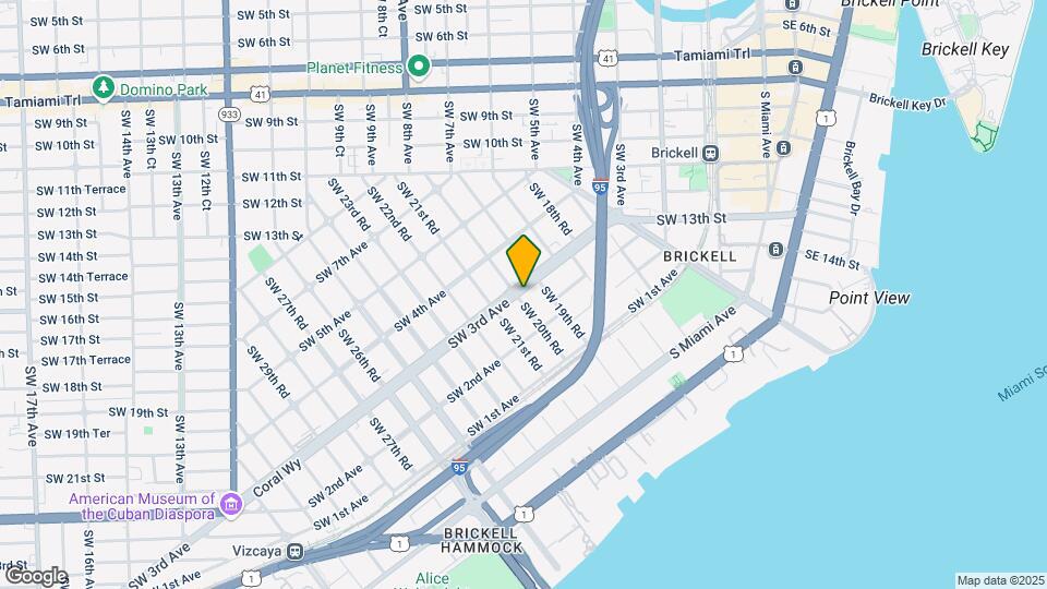 1911 SW 3rd Ave Map and Location Details