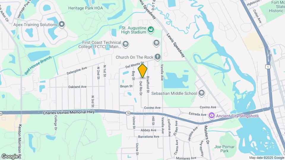 2928 Del Rio Dr Map and Location Details