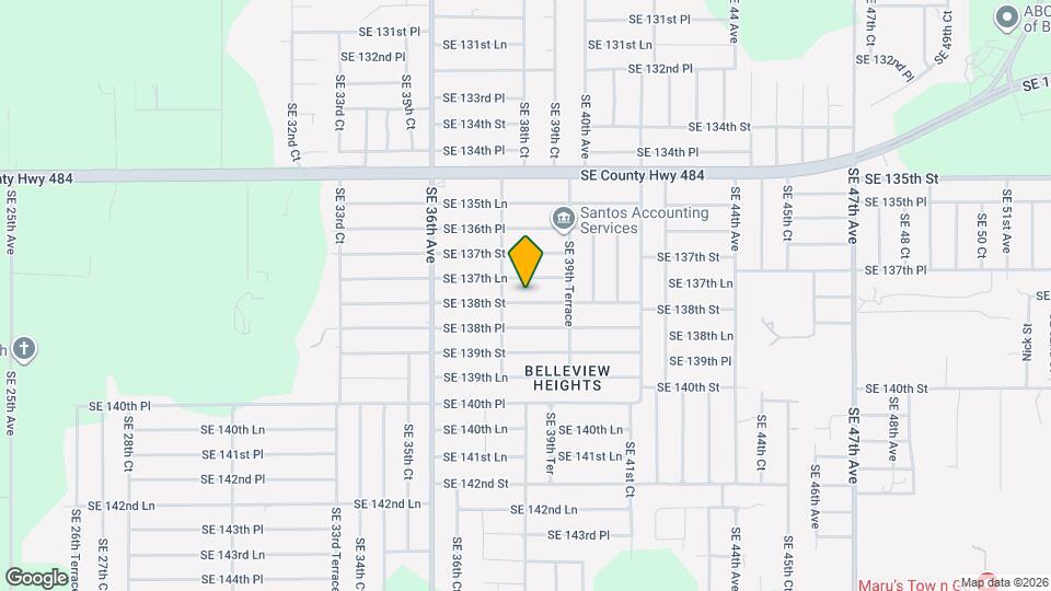 3855 SE 138th St Map and Location Details
