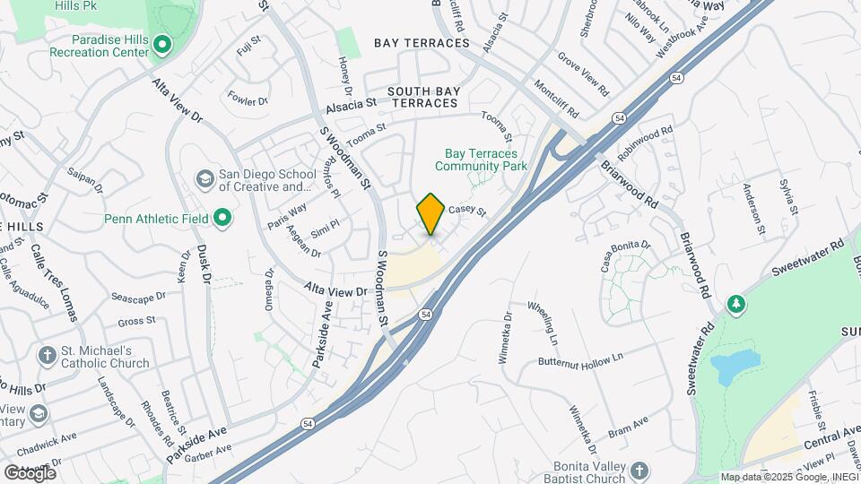 7025 Appian Dr Map and Location Details